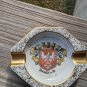 Vintage FRANKFURT On The Main Coat of Arms Ceramic Ashtray