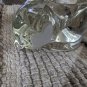 Vintage Avon Snug n Cozy Crystal/glass Votive Kitty Cat Candle Holder 5x2.75â