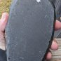 Unique Coal Mine Horse On Rail Black Stone Figurine