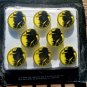 Dick Tracy Disney Party Rings Set Of Eight plastic Rings