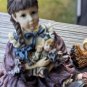 The Dollstone Collection Yesterdays Child 1995 "Patricia w/ Molly" Figurine
