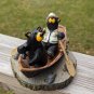 Barefoots By Jeff Flemings 'Catch Of The Day' Resin Figurines In Boat 106/A429