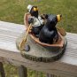 Barefoots By Jeff Flemings 'Catch Of The Day' Resin Figurines In Boat 106/A429