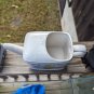 1985 Teleflora Gift Ceramic Watering Can Flower Pot Planter Tulips Spring Design