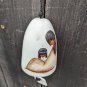 Vintage DeGrazia Native American Pottery Bell WindChime HandPainted Mother Child