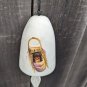Vintage DeGrazia Native American Pottery Bell WindChime HandPainted Mother Child