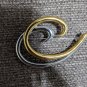 Vintage MONET Gold & Silver Tone Swirl Brooch Pin