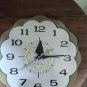 Vintage General Electric FLOWER CLOCK--MODEL 2150--RARE GREEN COLOR--WORKS
