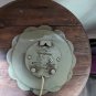 Vintage General Electric FLOWER CLOCK--MODEL 2150--RARE GREEN COLOR--WORKS