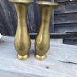 Pair Of Bras Bud Vases/ Candle Holders Made In India