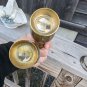 Pair Of Bras Bud Vases/ Candle Holders Made In India