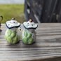 Salt & Pepper Shakers Cactus Vintage Ceramic Salt and Pepper Shakers Japan
