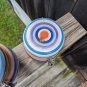 Kitchen Multicolor Canisters Set Of Three Different Sizes