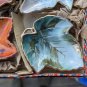 Four Vintage Shofu China Leaves Made In Ocupide Japan In Box Winter/Fall