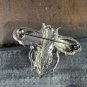 Vintage Multicolor Brooch Pin Jewelry  Enamel Bee Bug Fly