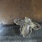 Vintage Multicolor Brooch Pin Jewelry  Enamel Bee Bug Fly