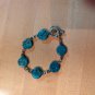 Alexis K S Flat Beaded Turquoise Hande Bracelet