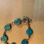 Alexis K S Flat Beaded Turquoise Hande Bracelet