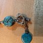 Alexis K S Flat Beaded Turquoise Hande Bracelet