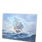 DRAKE MUSEUM PRINT "HOVE TO" Great condition 16" x 12" Used