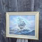 DRAKE MUSEUM PRINT "HOVE TO" Great condition 16" x 12" Used