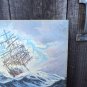 DRAKE MUSEUM PRINT "HOVE TO" Great condition 16" x 12" Used