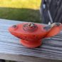 Aladin Lamp Shaped Red Wax Candle