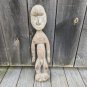 Primitive Wood Hand Carved Man Statue