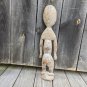 Primitive Wood Hand Carved Man Statue