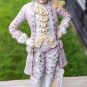 Vintage Flamboyant Man In Light Pink Figurine