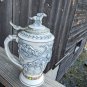 Vintage 1992 Avon âWinners Circleâ Ceramic Stein w/ Pewter Lid 58240 M-Brazil