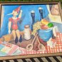 Unique Colorful Framed Kitchen Wall Art