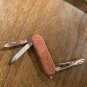 Mini Wooden Folding Pocket Knife Multi-tool Set