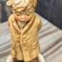 Goebel Hummel Figurine TMK8 #845 Too Shy To Sing - MIB - COA - 4" tall.