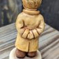 Goebel Hummel Figurine TMK8 #845 Too Shy To Sing - MIB - COA - 4" tall.