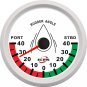 Marine Boat Rudder Angle Gauge Indicator With Sensor 0-190Ω 85mm 9-32V 316L