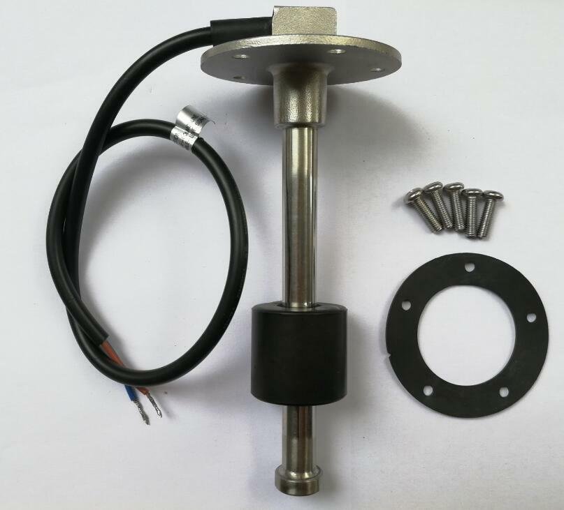 Marine Boat Truck RV Fuel Water Tank Level Sensor Sending Unit 0-190ohms 304SS