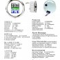 316 Stainless Steel Five Multifunction Gauge IP67 85mm For Marine Boat Yacht