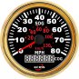 Marine Boat Auto GPS Speedometer Speed Meter Gauge 85mm 80MPH 9-32V 316L Bezel