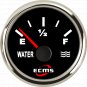 Marine Boat Yacht Auto Water Tank Level Gauge 0-190ohms 9-32V 52mm 2&acirc;�� 316L Bezel