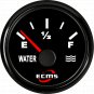 Marine Boat Yacht Auto Water Tank Level Gauge 0-190ohms 9-32V 52mm 2&acirc;�� 316L Bezel