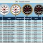 Marine Boat Auto GPS Speedometer Speed Meter Gauge 85mm 60KMH 40MPH 9-32V 316L