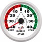 Marine Boat Rudder Indicator Gauge With Rudder Sensor 0-190&Icirc;&copy; 85mm 9-32V 316L