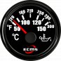 Marine Boat Engine Generator Oil Temperature Temp Gauge  50-150&Acirc;&ordm;C 52mm 2&acirc;�� 316L