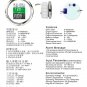 316 Stainless Steel Six Multifunction Gauge IP67 85mm For Marine Boat Yacht