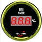 Marine Boat Digital Water Tank Level Gauge 240-33ohms 9-32V 52mm 2â 316L Bezel