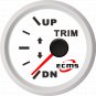 Marine Boat Outboard Engine Trim Tilt Gauge 9-32V 167-10&Icirc;&copy; UP-DN 52mm 2&acirc;�� Port
