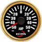 Marine Boat Car Amperemeter AMP Gauge W/ Current Shunt Pick-up 50A 9-32V 52mm