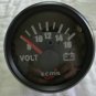 Marine Boat Battery Electrical Car Truck Voltmeter Gauge 8-16V 52mm 2â 316L