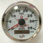 Marine Boat Auto GPS Speedometer Speed Meter Gauge 85mm 35Knots 9-32V 316L Bezel